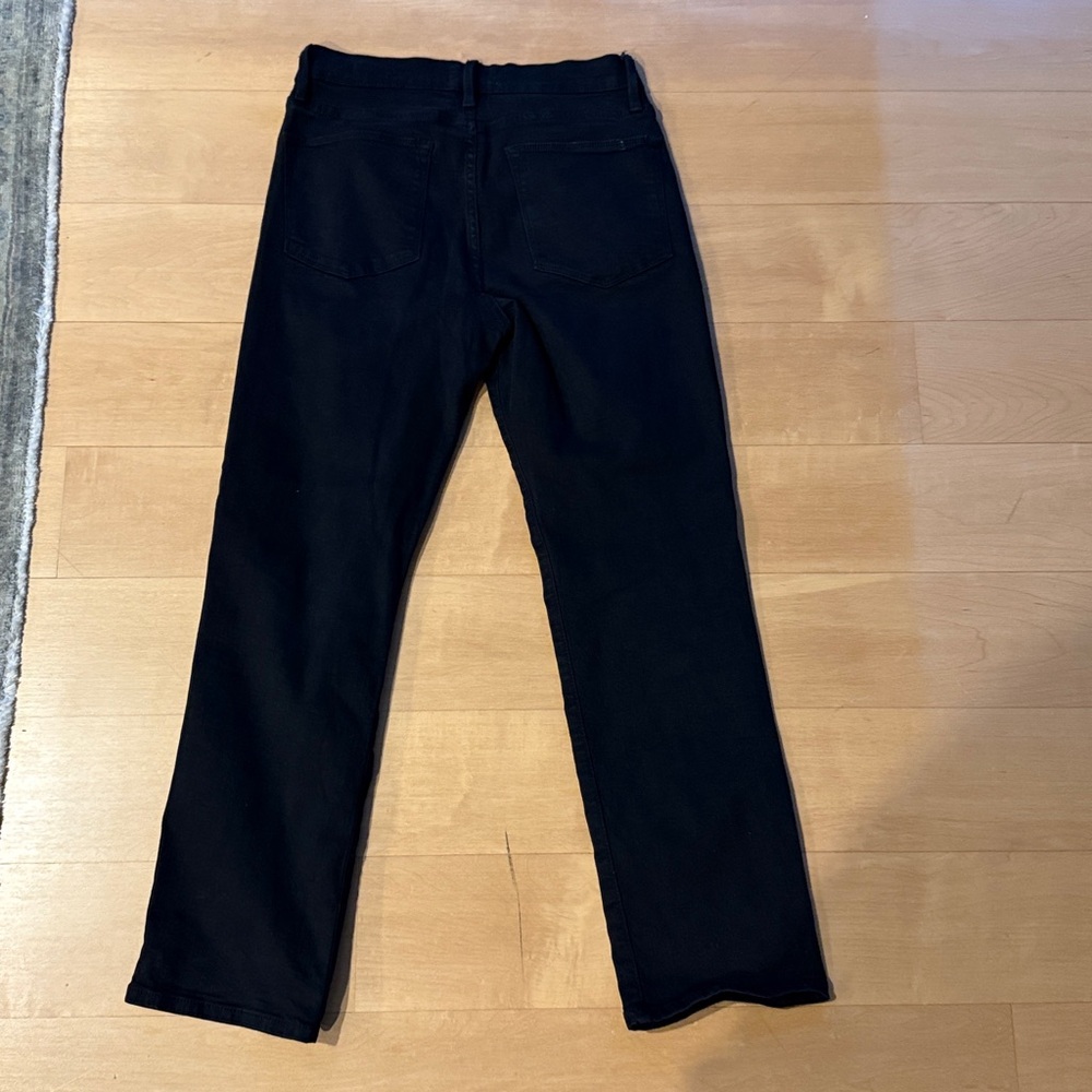 Frame Denim Le High Straight Black Jeans - 28 - Picture 4 of 4